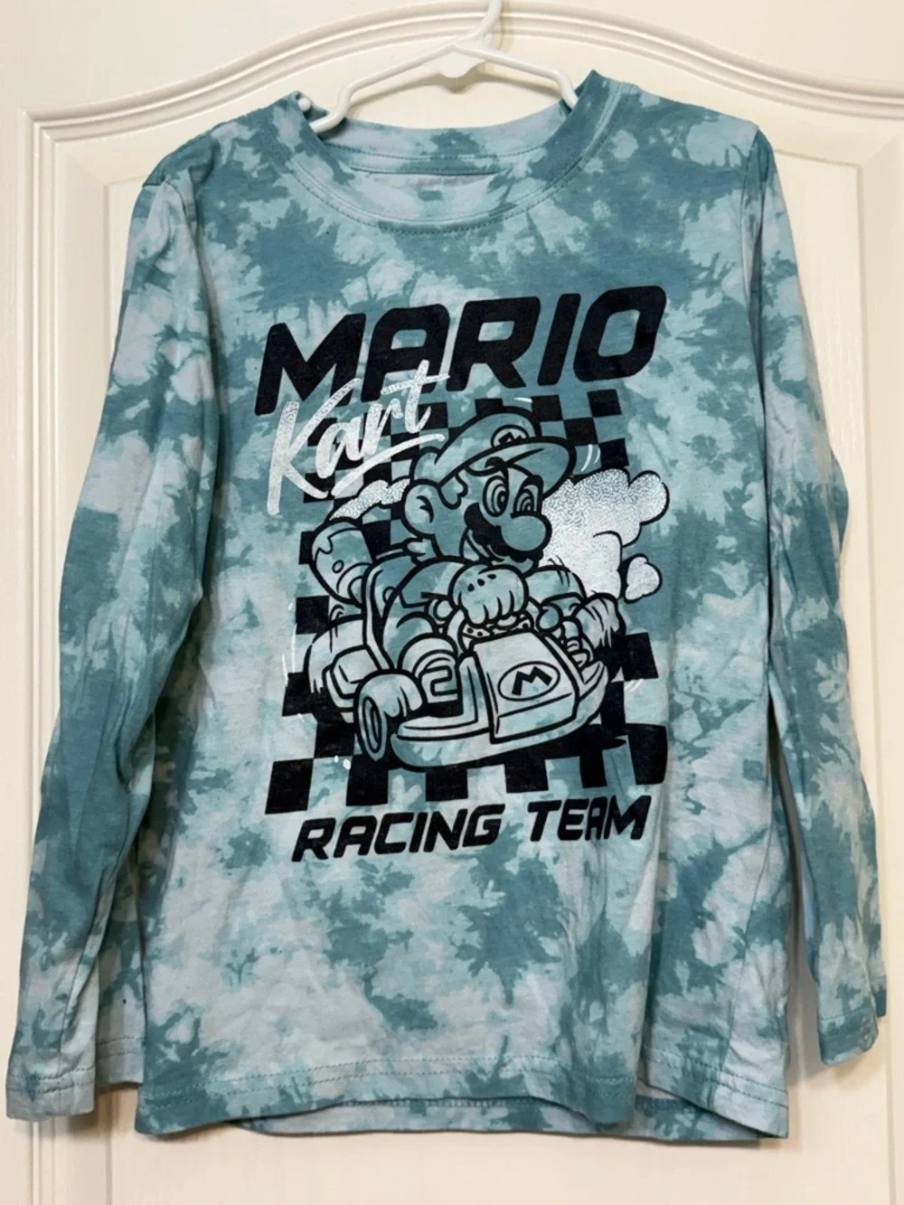 Mario Kart Boys Long Sleeve Tee